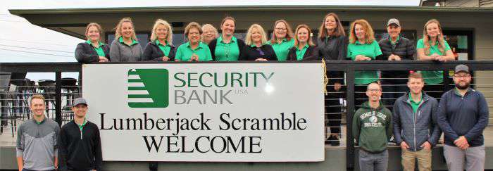 Security Bank USA Lumberjack Scramble 