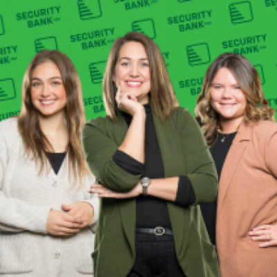 New year, Stronger Finances, Security bank usa, personal banking, Samantha, Isabelle, Ashley