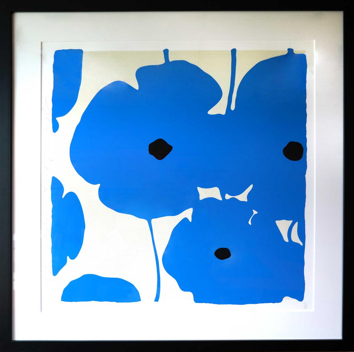 Blue Poppies - Donald Sultan